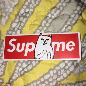 ripndipxsupreme sticker